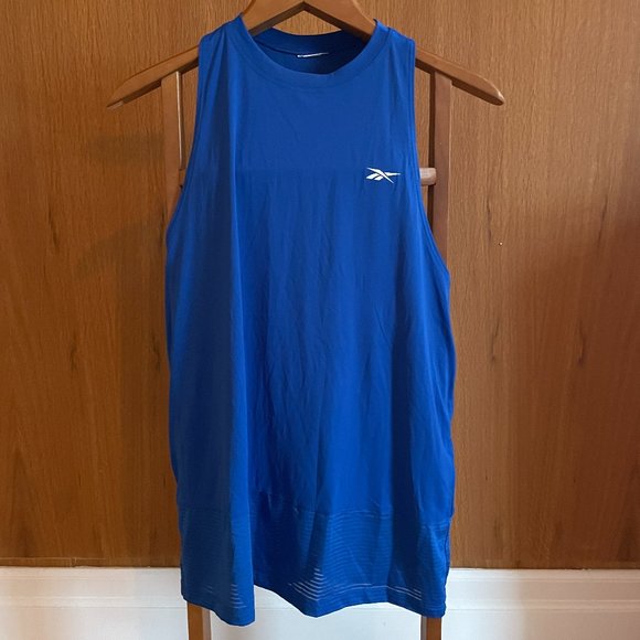 Reebok blue running tank top - Picture 1 of 2
